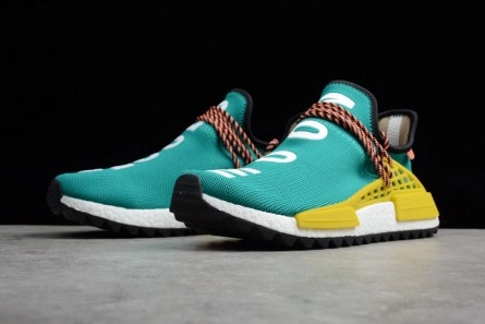 Breathable adidas mens  Pharrell x NMD Trail 'Human Race' AC7188 1812