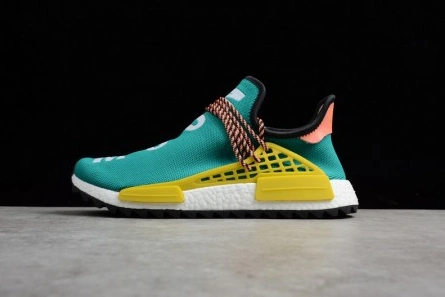 Breathable adidas mens  Pharrell x NMD Trail 'Human Race' AC7188 1812