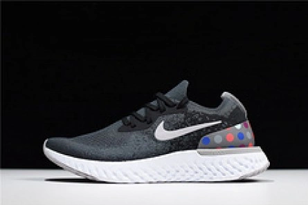 BestValue nike epic REACT FLYKNIT  Black and grey dots point noirs ET gris AJ7283 996 1577