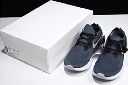 BestValue nike epic REACT FLYKNIT  Black and grey dots point noirs ET gris AJ7283 996 1577