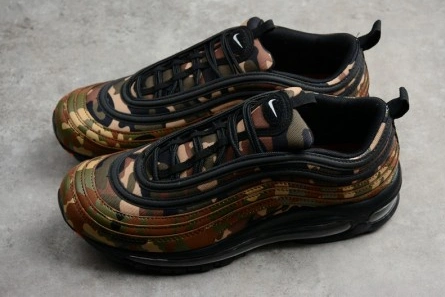 Durable nike mens AIR MAX 97 PREMIUM QS "COUNTRY CAMO ITALY" AJ2614-202 1374