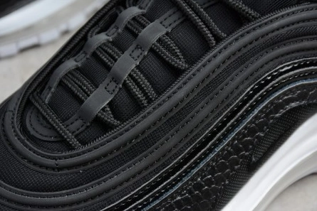 Comfortable nike mens AIR MAX 97 PRM black 917646-001 1388