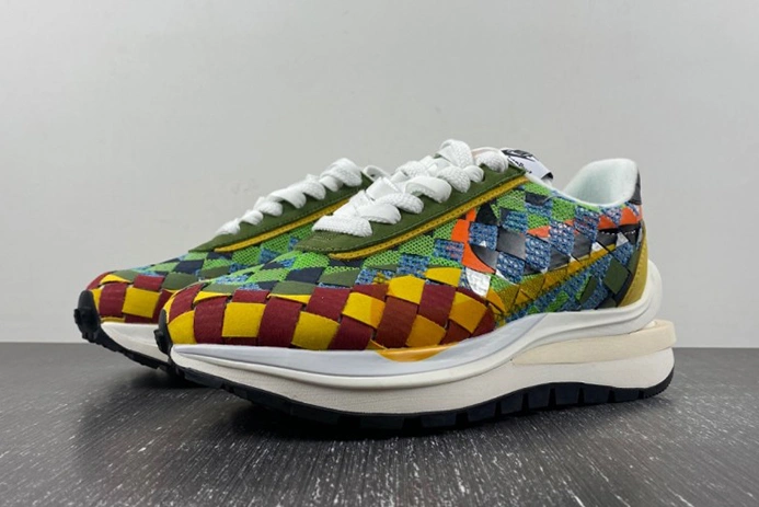 WellDesigned sacai x Nike Waffle Woven Green Gusto DR5209-300 1158