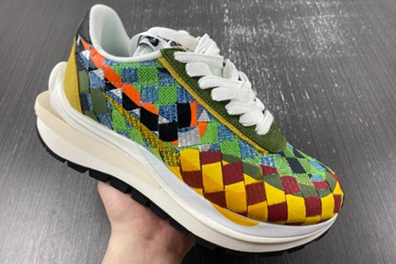 WellDesigned sacai x Nike Waffle Woven Green Gusto DR5209-300 1158