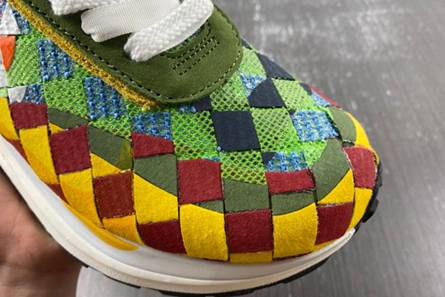 WellDesigned sacai x Nike Waffle Woven Green Gusto DR5209-300 1158