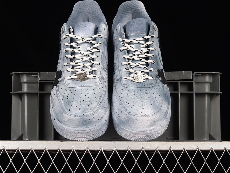 AIR FORCE 1 LOW 07 X CHROMEHEARTS BLUE BLACK WHITE  CW2288-111