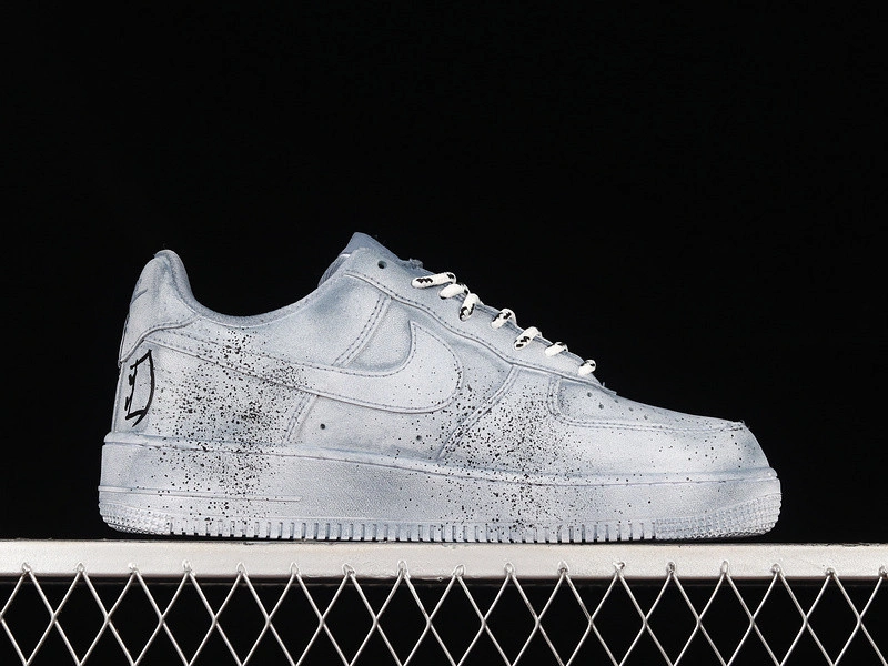 AIR FORCE 1 LOW 07 X CHROMEHEARTS BLUE BLACK WHITE  CW2288-111