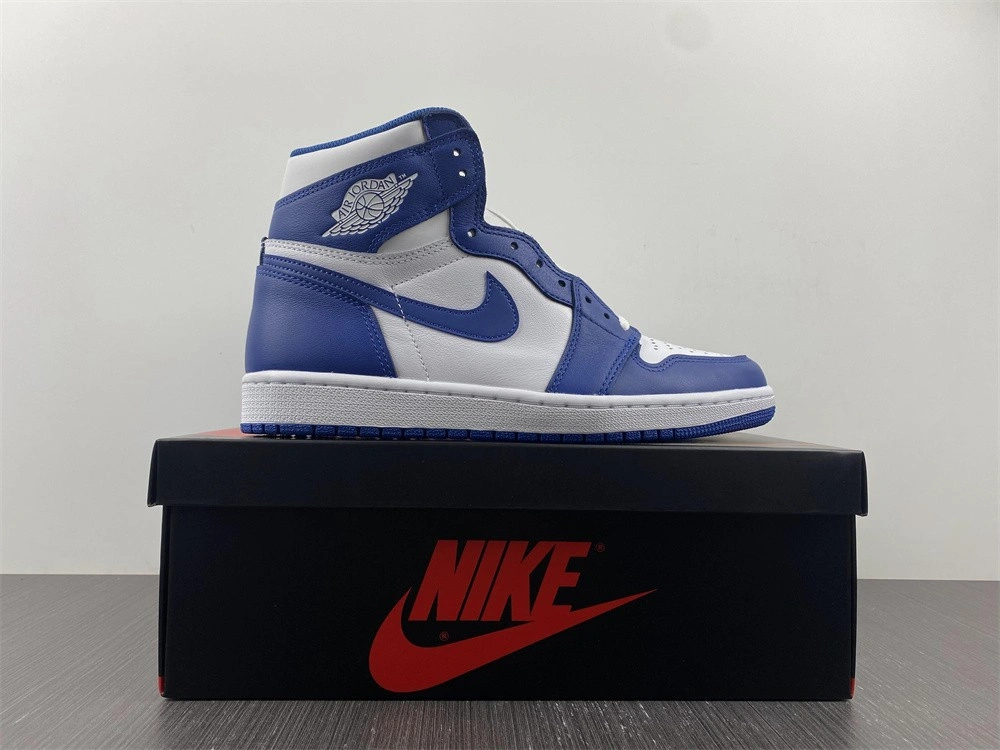 AIR JORDAN 1 RETRO HIGH OG 'STORM BLUE' - 555088 127
