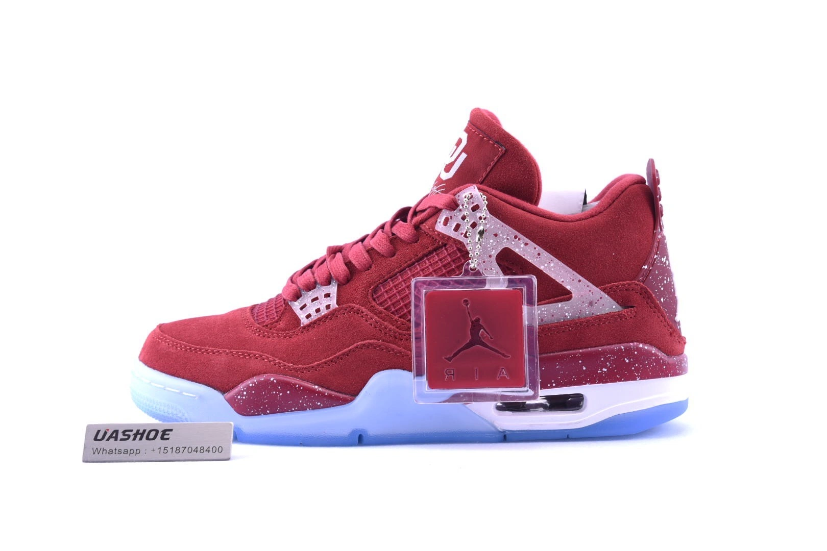 AIR JORDAN 4 RETRO CLARET RED WHITE 1032076