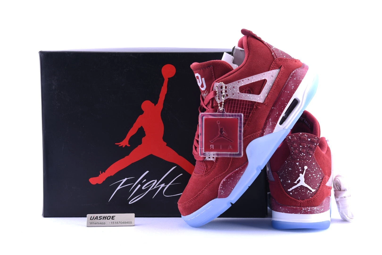AIR JORDAN 4 RETRO CLARET RED WHITE 1032076