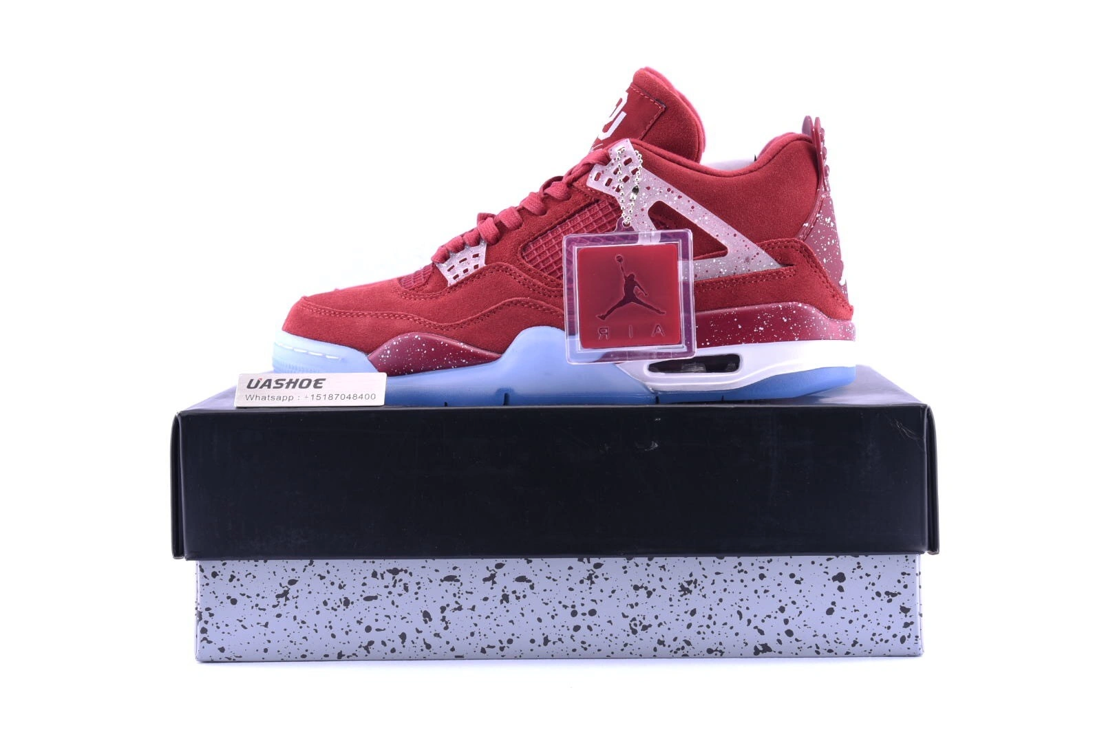 AIR JORDAN 4 RETRO CLARET RED WHITE 1032076