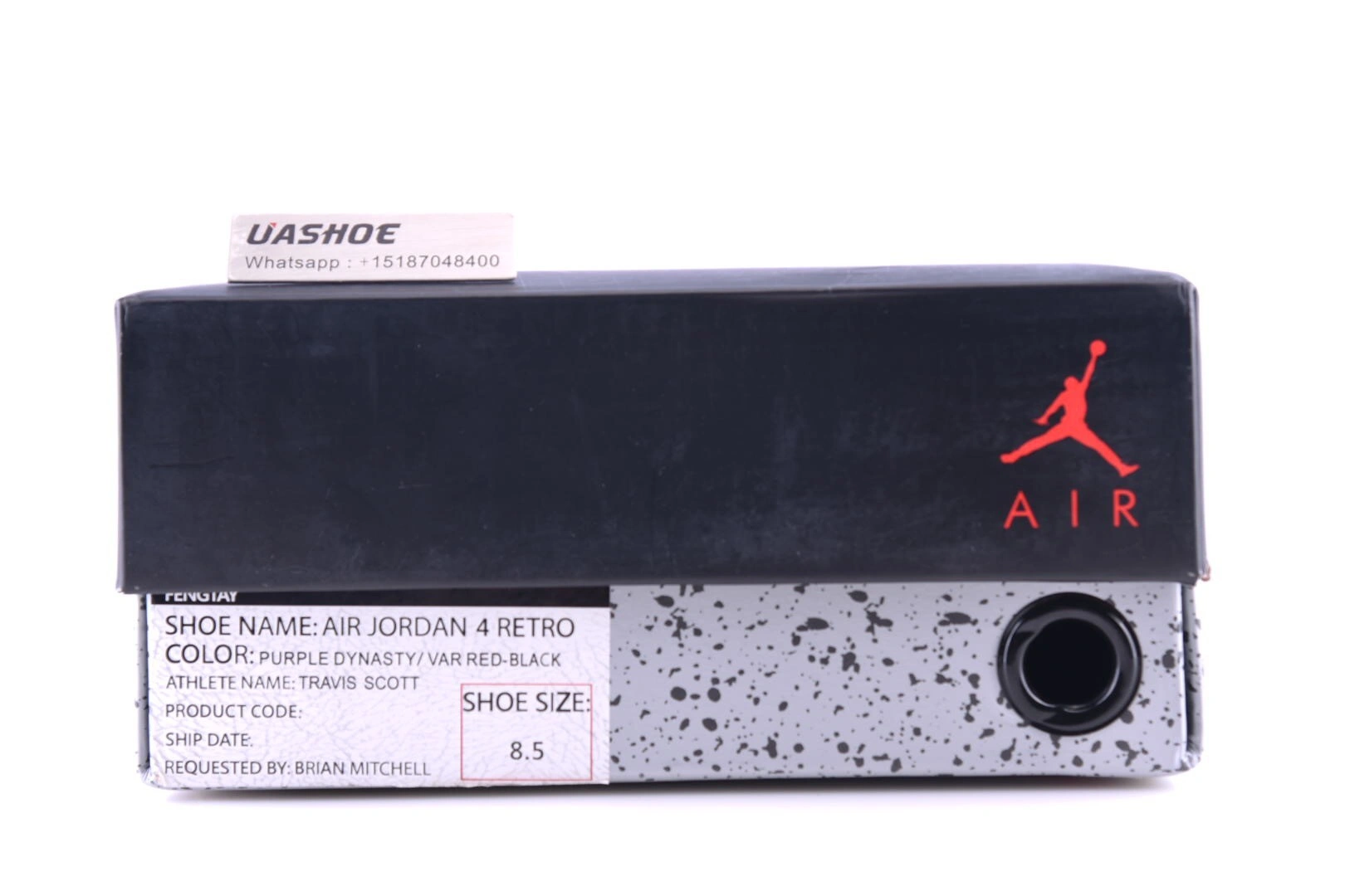 AIR JORDAN 4 RETRO PURPLE