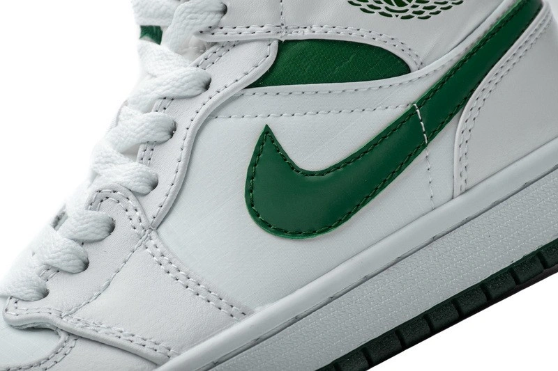 AIR Jordan 1 Mid White Mystic Green  CD6759-103
