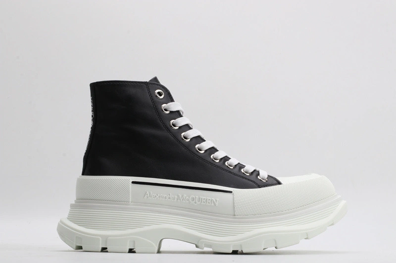 ALEX MCQ TREAD SLICK BOOT IN BLACK P