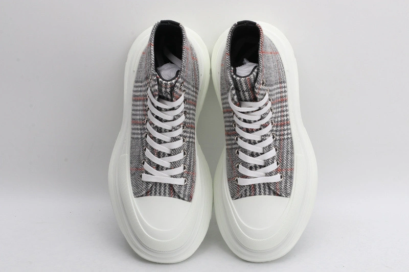 ALEX MCQ TREAD SLICK BOOT IN PLAID