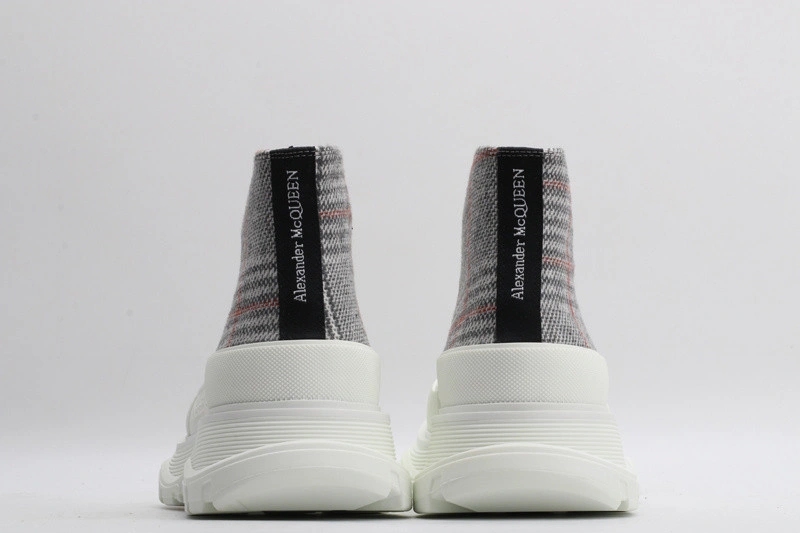 ALEX MCQ TREAD SLICK BOOT IN PLAID