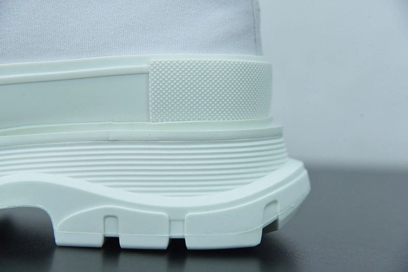 ALEX MCQ TREAD SLICK BOOT IN WHITE