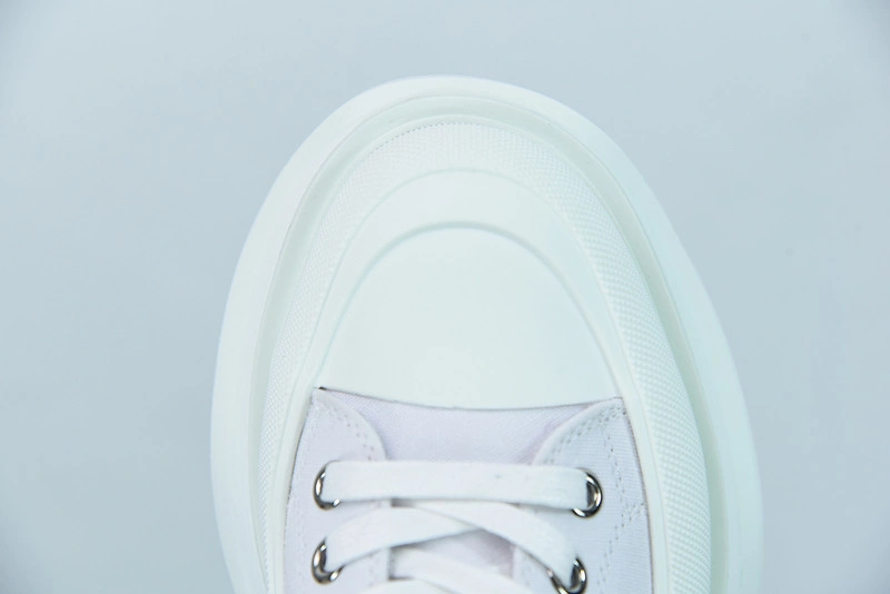 ALEX MCQ TREAD SLICK BOOT IN WHITE