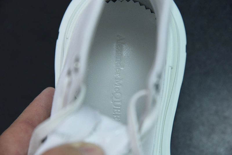 ALEX MCQ TREAD SLICK BOOT IN WHITE