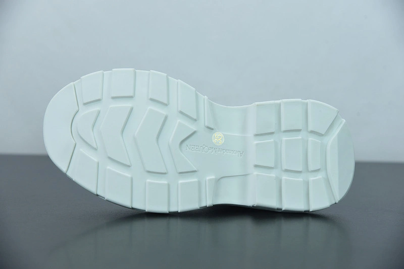 ALEX MCQ TREAD SLICK BOOT IN WHITE