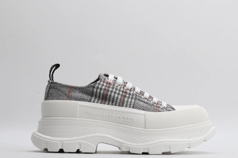 ALEX MCQ TREAD SLICK LACE UP IN  PLAID