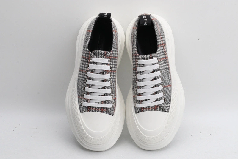 ALEX MCQ TREAD SLICK LACE UP IN  PLAID