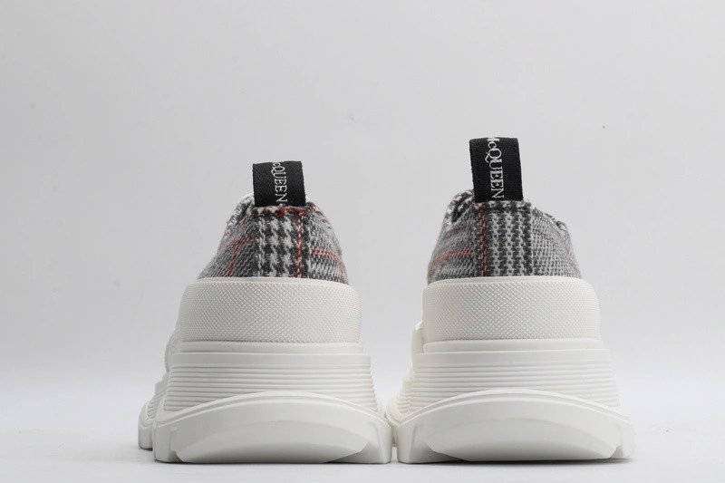 ALEX MCQ TREAD SLICK LACE UP IN  PLAID