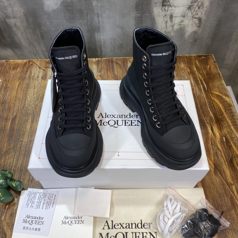 ALEX MCQ Tread Slick Boot in Black