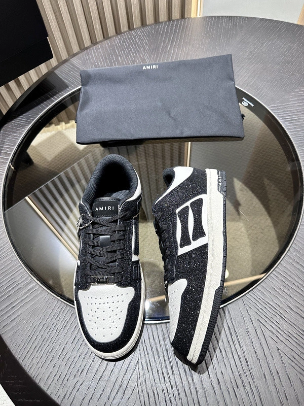 AMIRI SKEL TOP LEATHER SNEAKERS