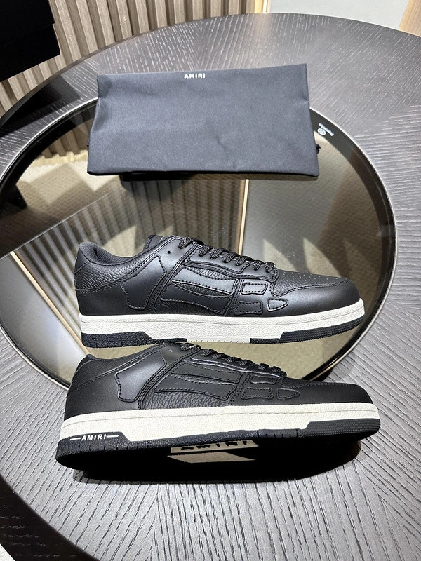 AMIRI Skel Top Leather Sneakers