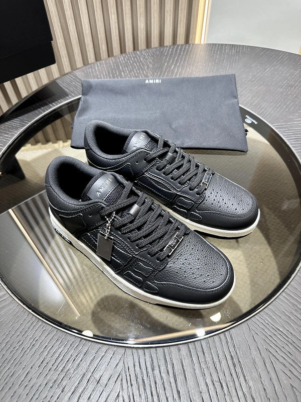 AMIRI Skel Top Leather Sneakers
