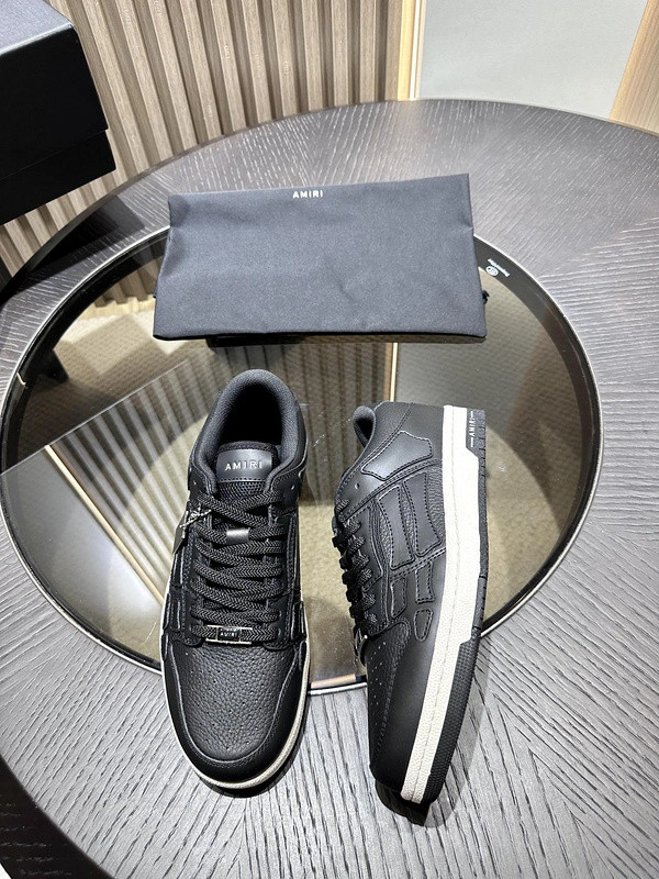 AMIRI Skel Top Leather Sneakers
