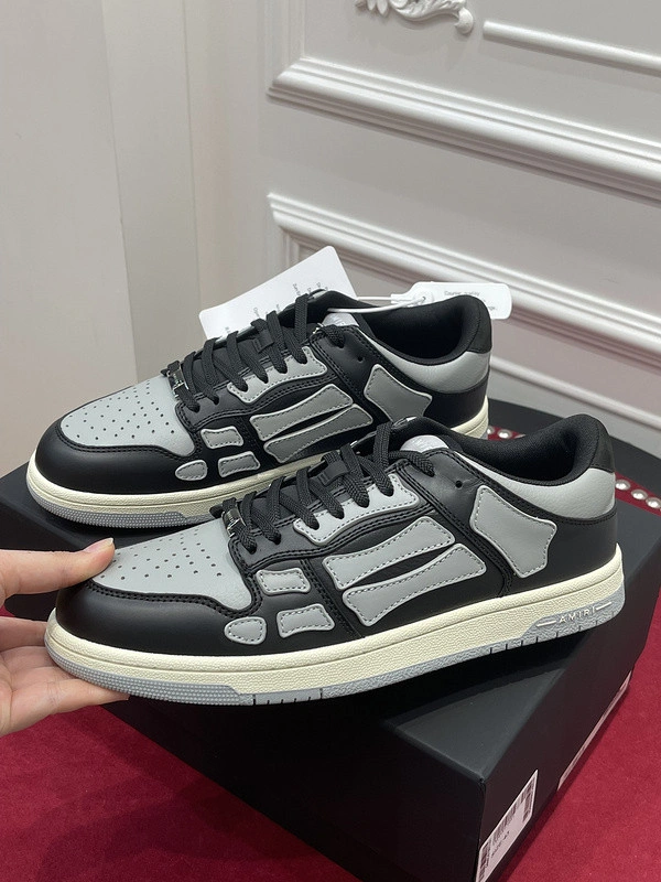 AMIRI Skel Top Leather Sneakers