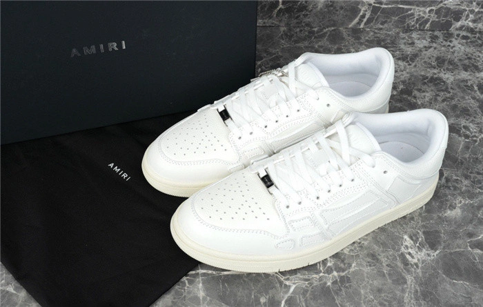 AMIRI Skel Top Leather Sneakers