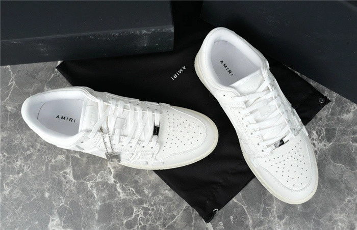 AMIRI Skel Top Leather Sneakers