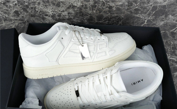 AMIRI Skel Top Leather Sneakers