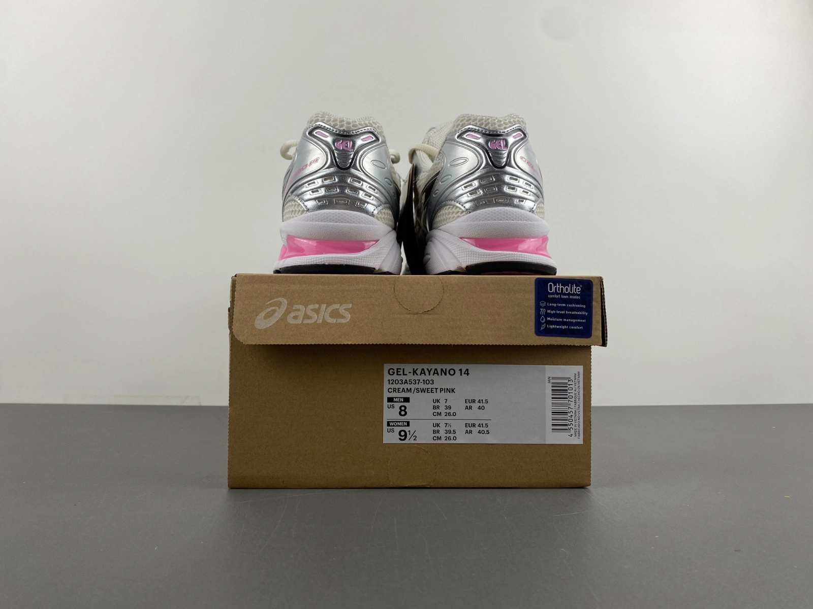 ASICS GEL-Kayano 14 Cream Sweet Pink Men's  1203A537-103
