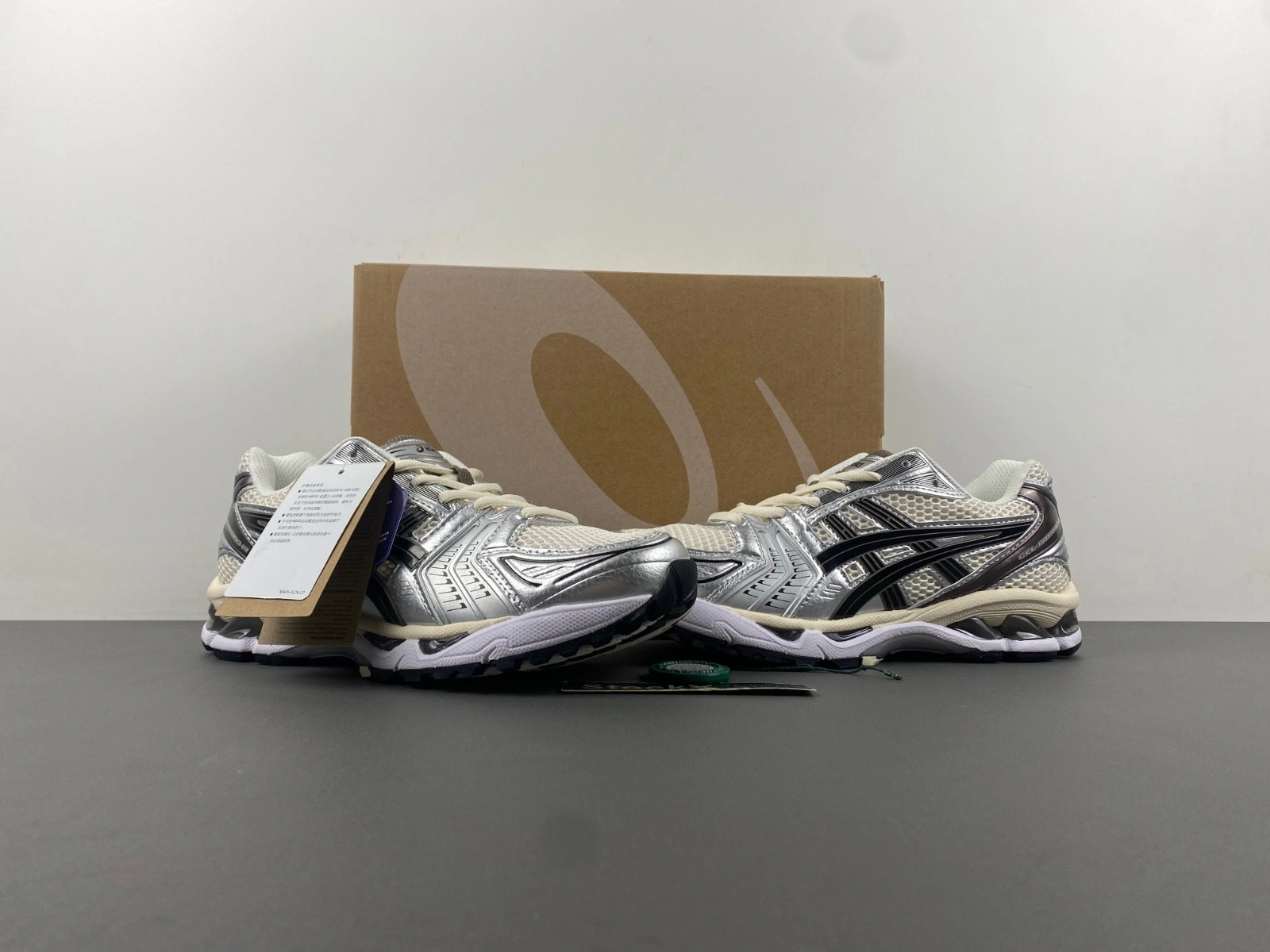 ASICS Gel-Kayano 14 Cream Black Metallic Plum 1201A019‑108