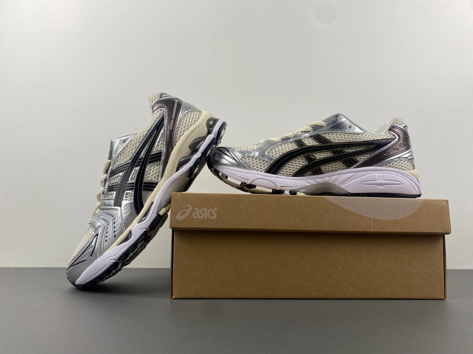 ASICS Gel-Kayano 14 Cream Black Metallic Plum 1201A019‑108