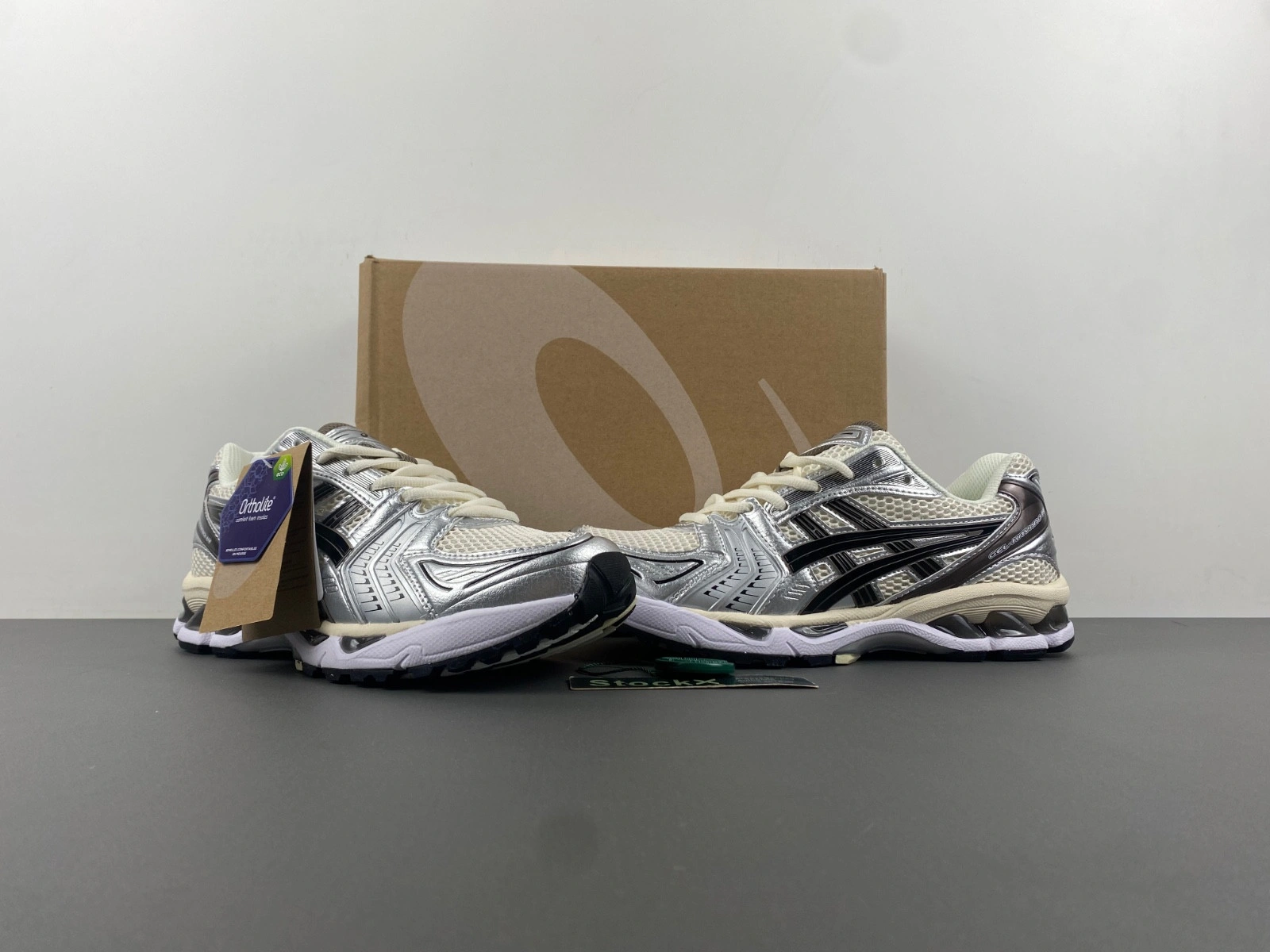 ASICS Gel-Kayano 14 Cream Black Metallic Plum Men's  1201A019-108