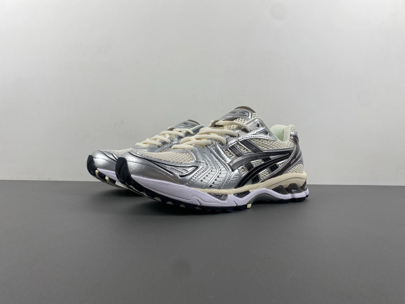 ASICS Gel-Kayano 14 Cream Black Metallic Plum Men's  1201A019-108