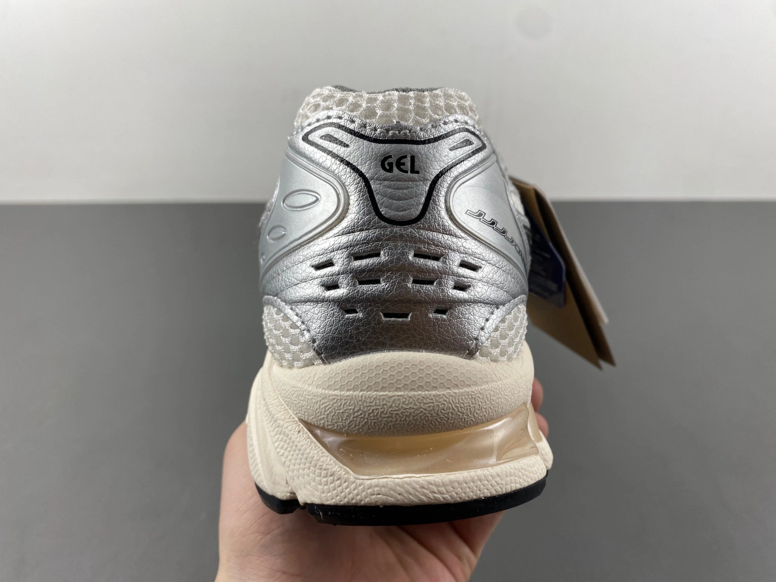 ASICS Gel-Kayano 14 JJJJound Silver Black  1201A457 101
