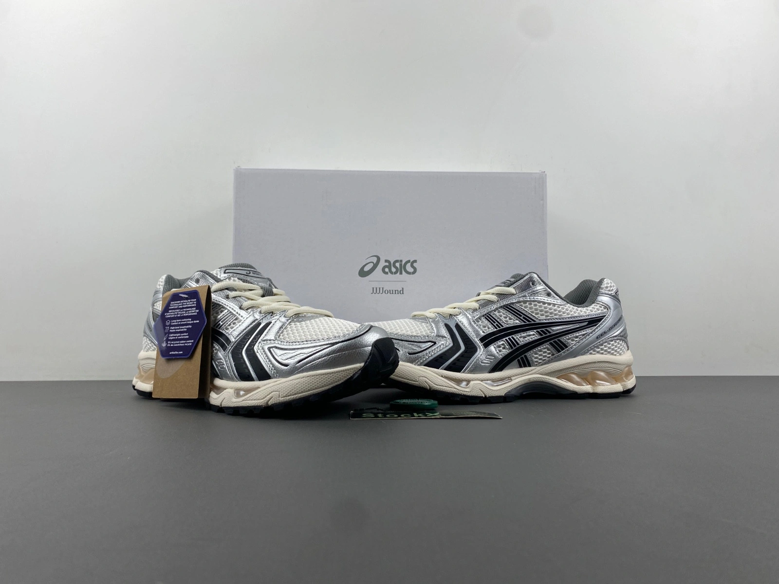 ASICS Gel-Kayano 14 JJJJound Silver Black  1201A457 101