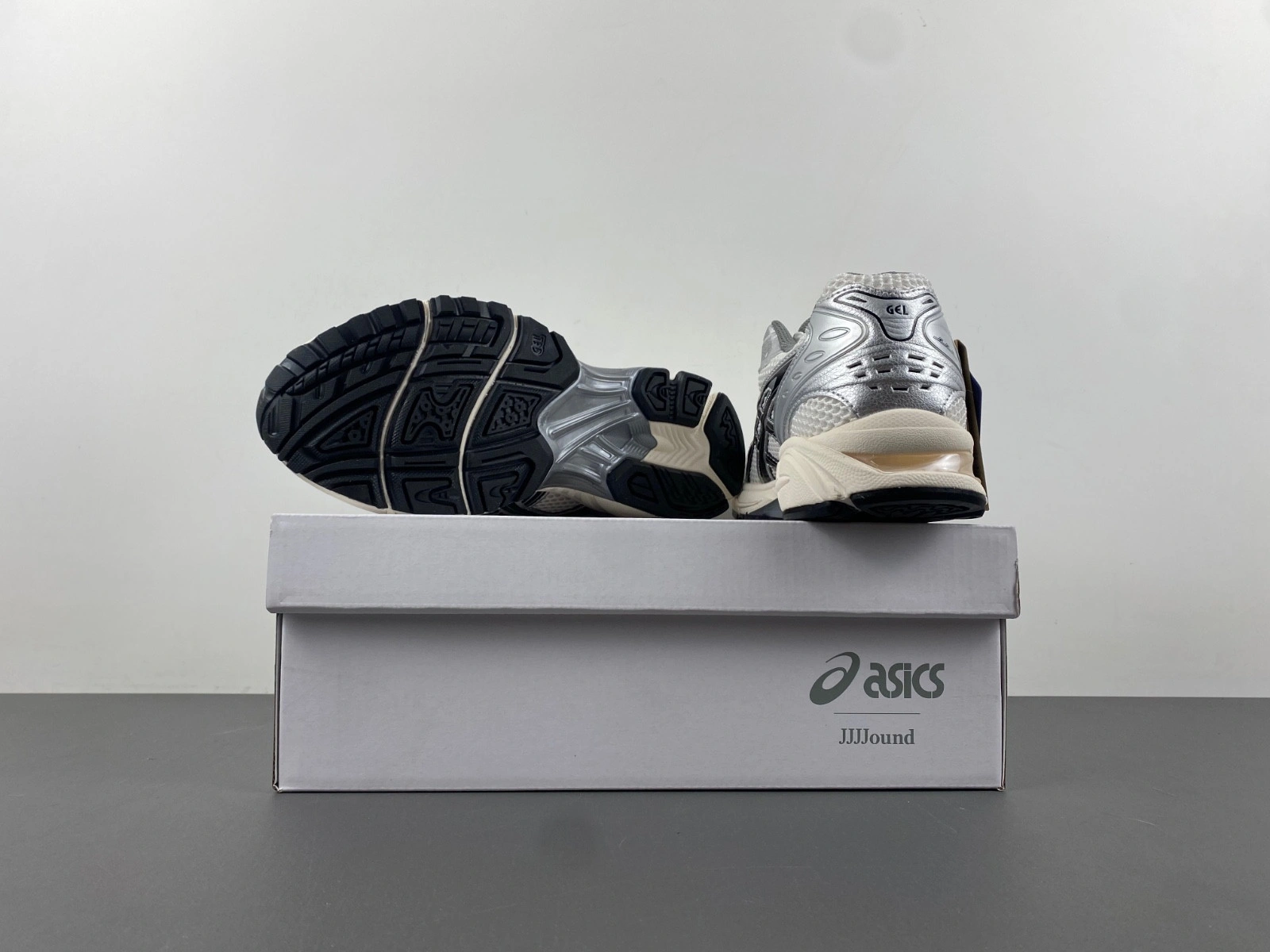 ASICS Gel-Kayano 14 JJJJound Silver Black  1201A457 101