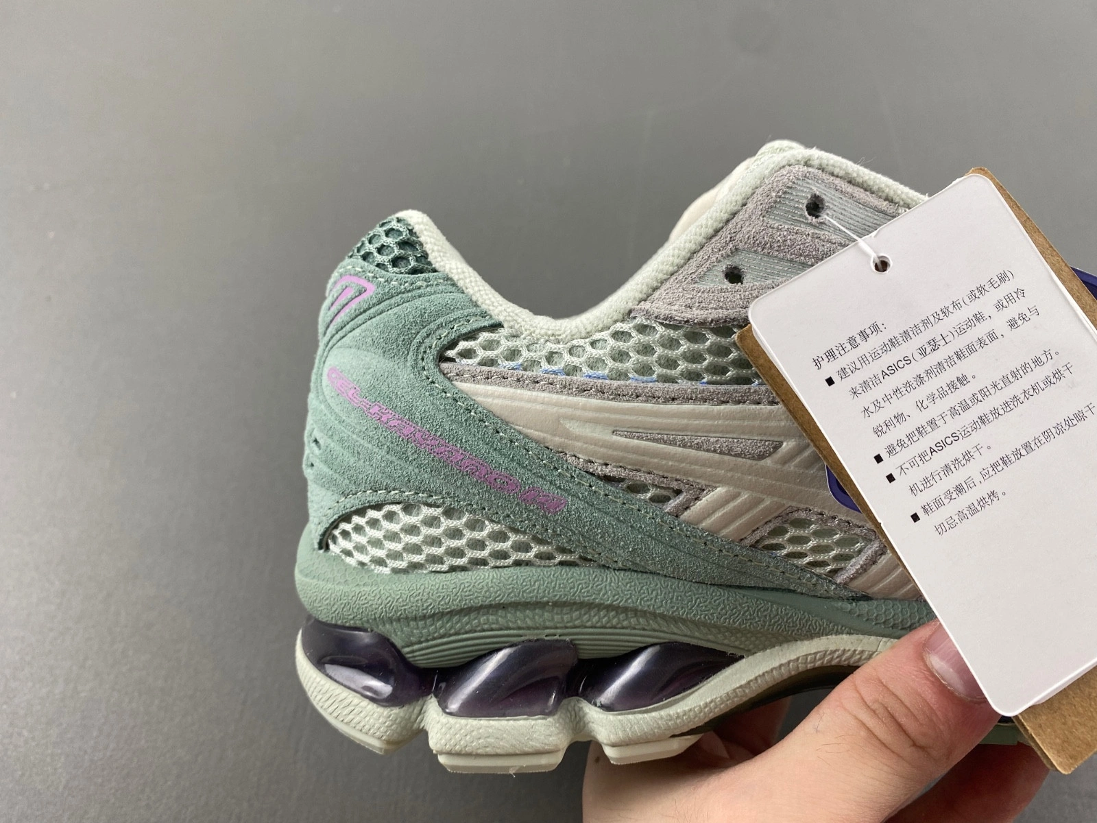 ASICS Gel-Kayano 14 Light Sage Smoke Grey  1201A161 023