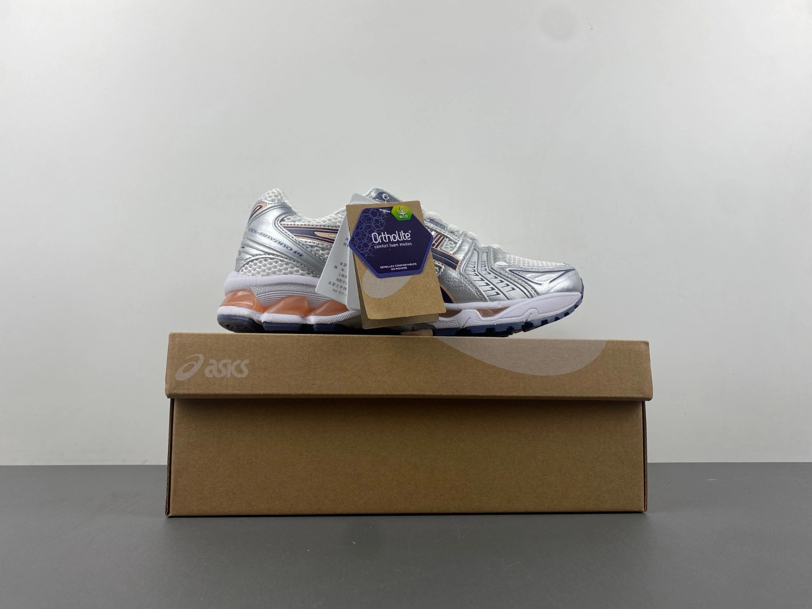 ASICS Gel Kayano 14 White Thunder Blue Women 1202A056-103