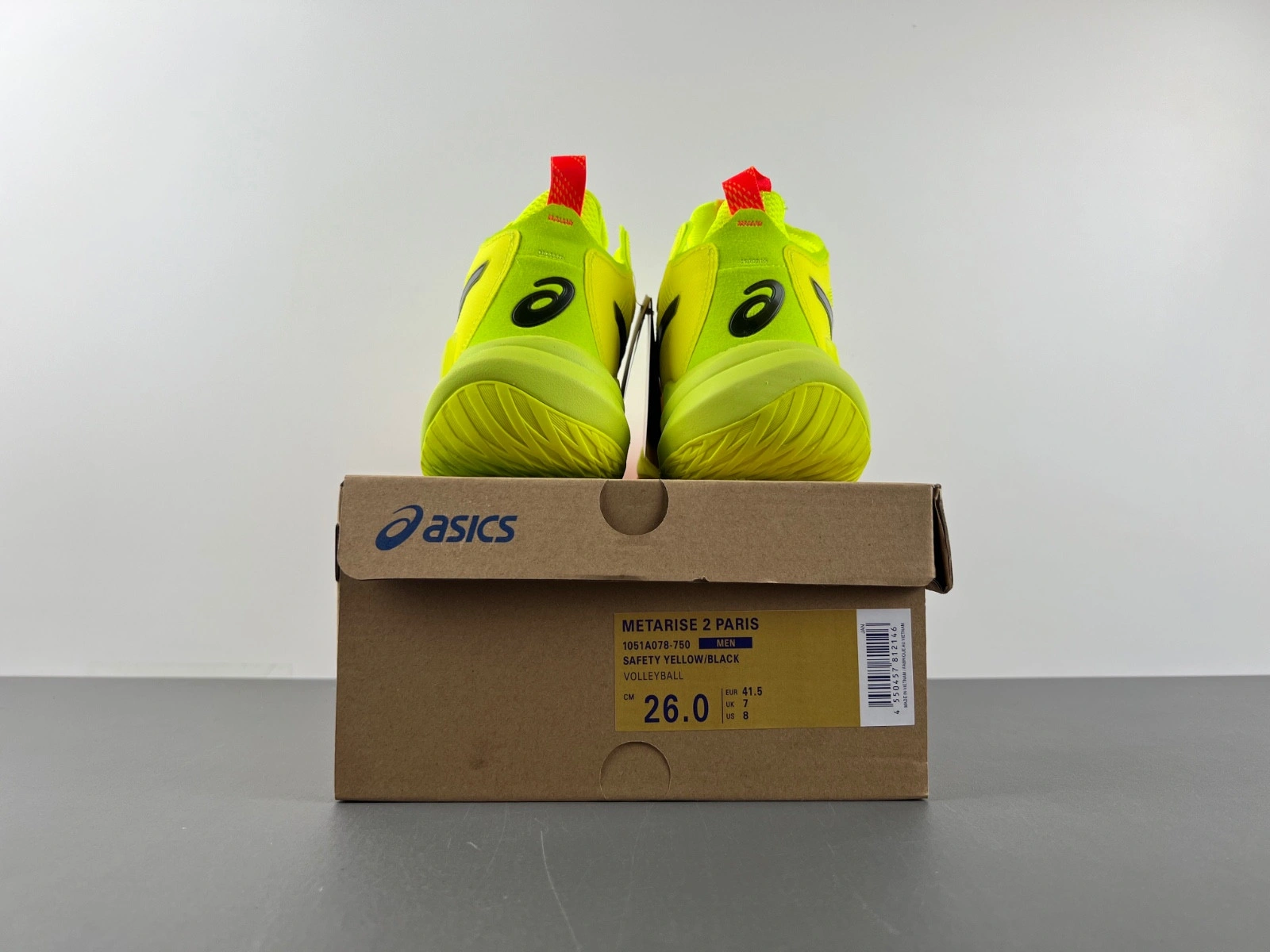 ASICS Metarise 2 Paris Safety Yellow Black  1051A078-750