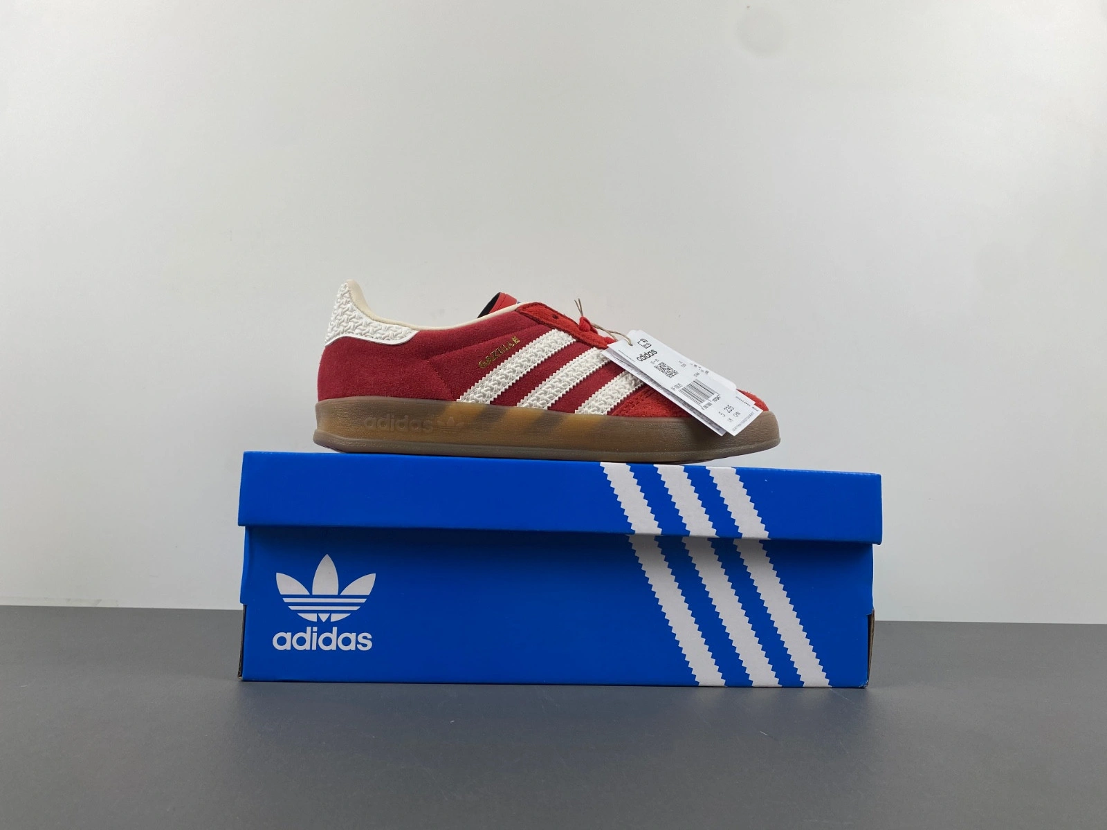 Adidas Gazelle Indoor Scarlet Cloud White H06261