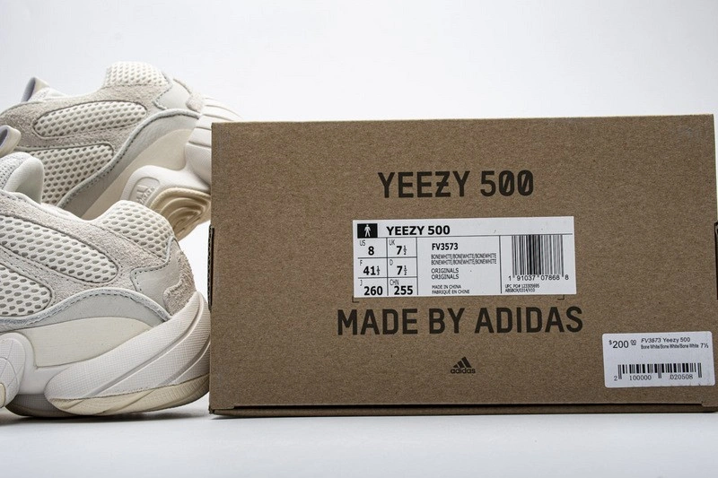 Adidas Yeezy 500 'Bone White'  FV3573
