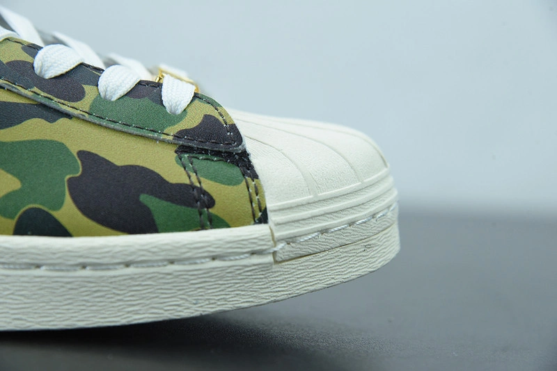 Adidas x Bape Superstar 80s Camo Green GZ8981